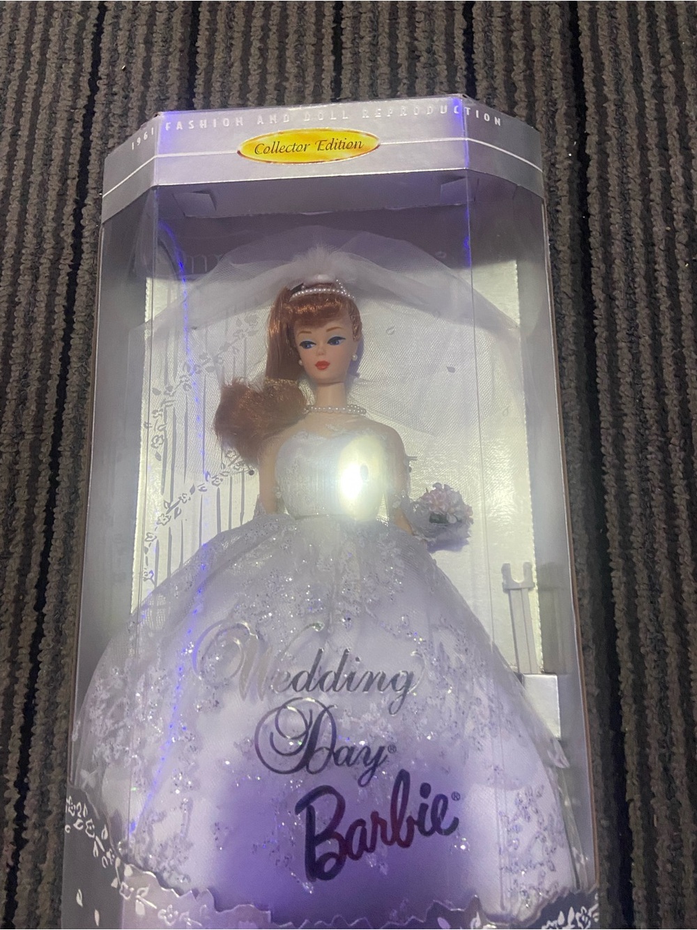 Mattel Wedding Day Barbie in White Bridal Gown